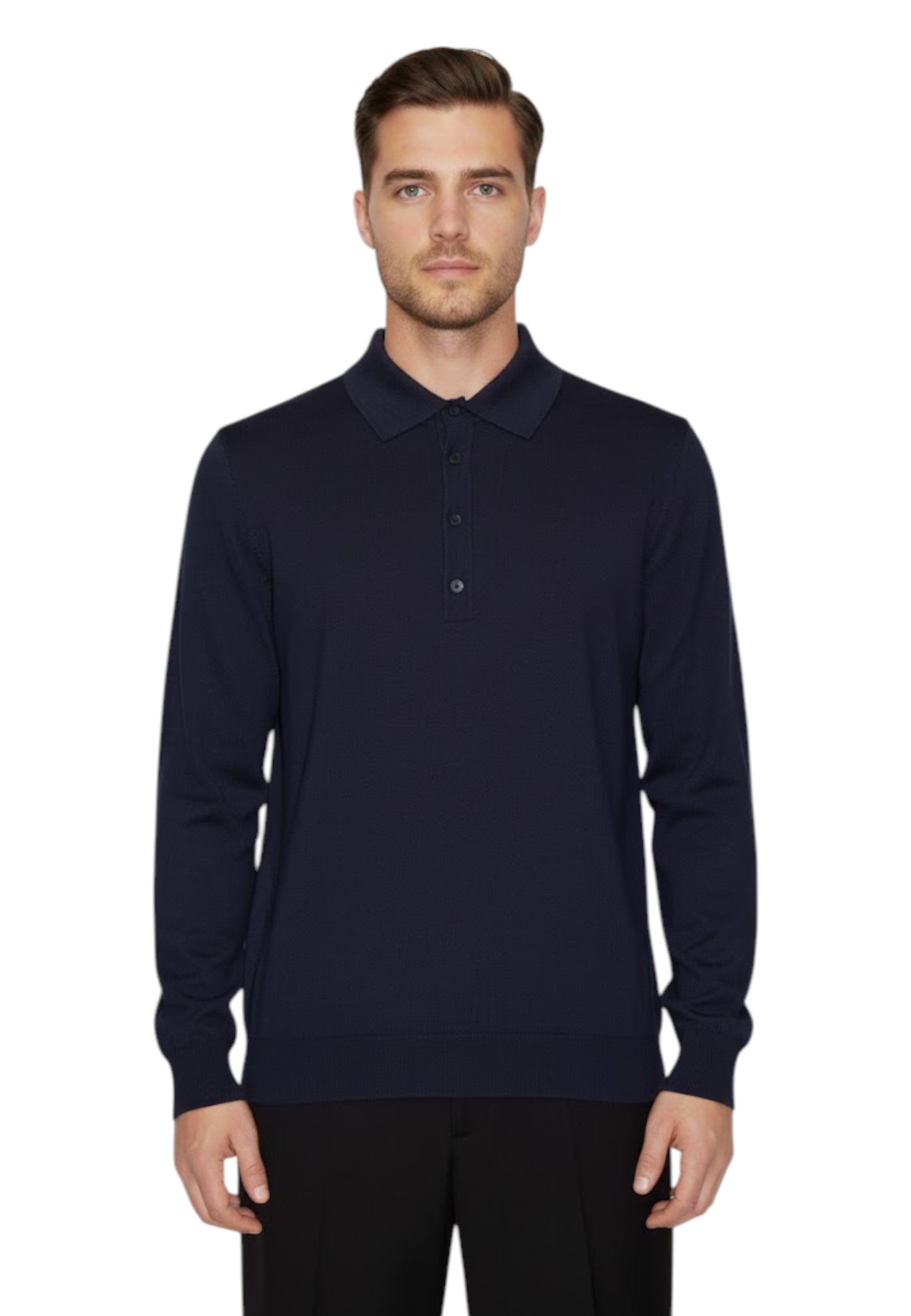 POLO A MANICA CORTA Blu Kangra