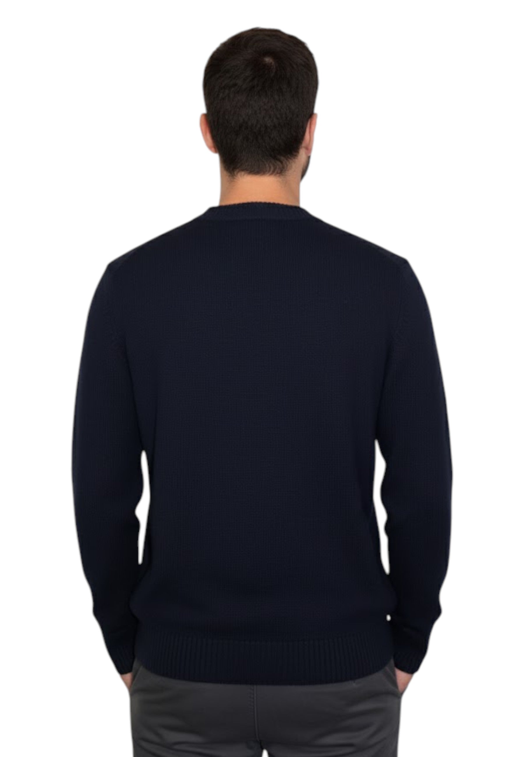 GIROCOLLO MANICA LUNGA Blu Kangra