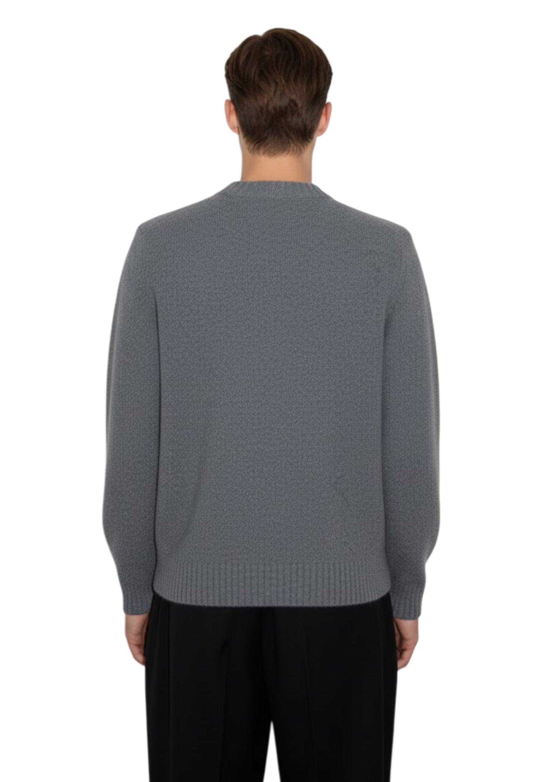 GIROCOLLO MANICA LUNGA Grigio Kangra