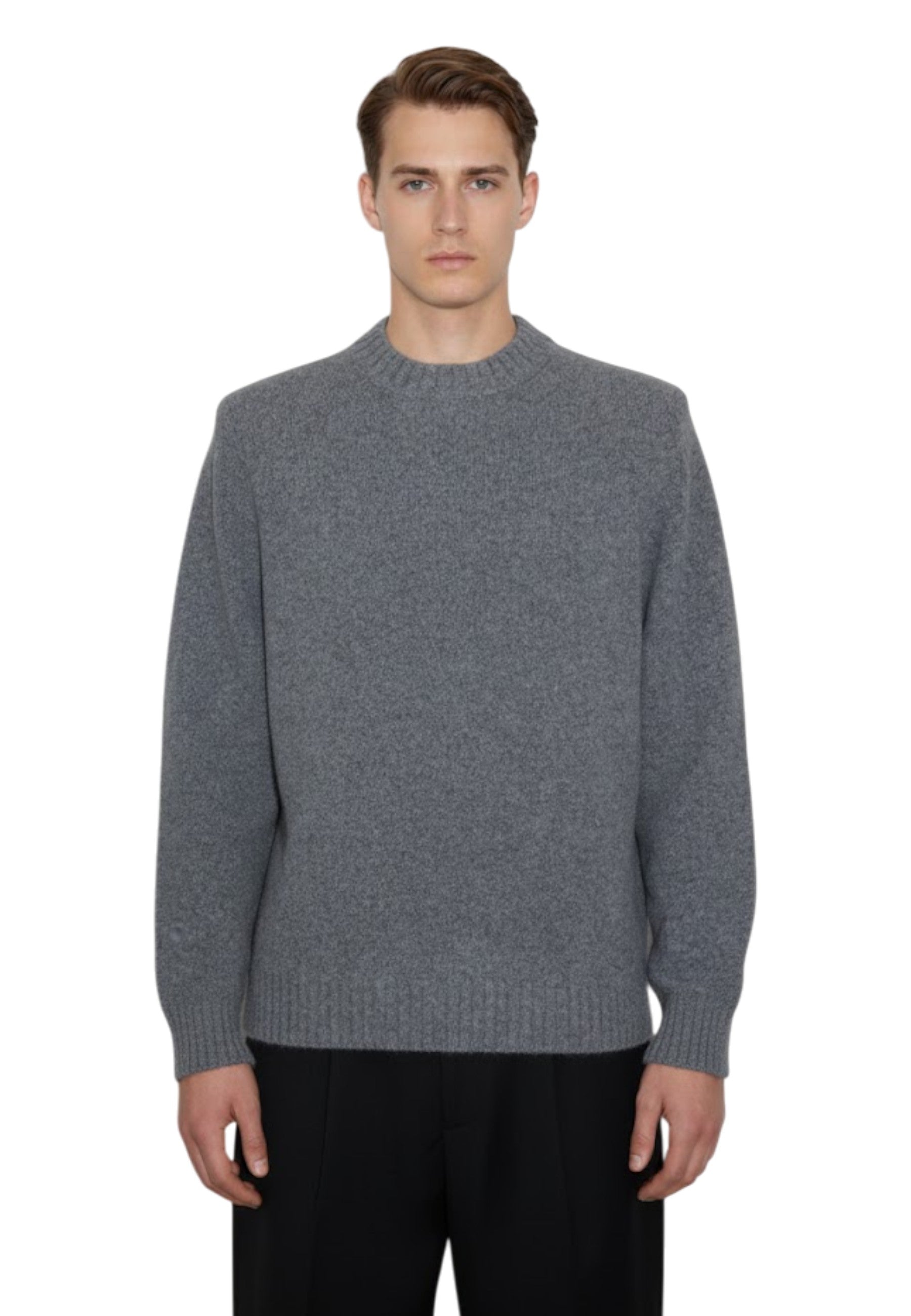 GIROCOLLO MANICA LUNGA Grigio Kangra