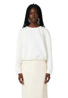 FELPE A GIROCOLLO Bianco Mm 1