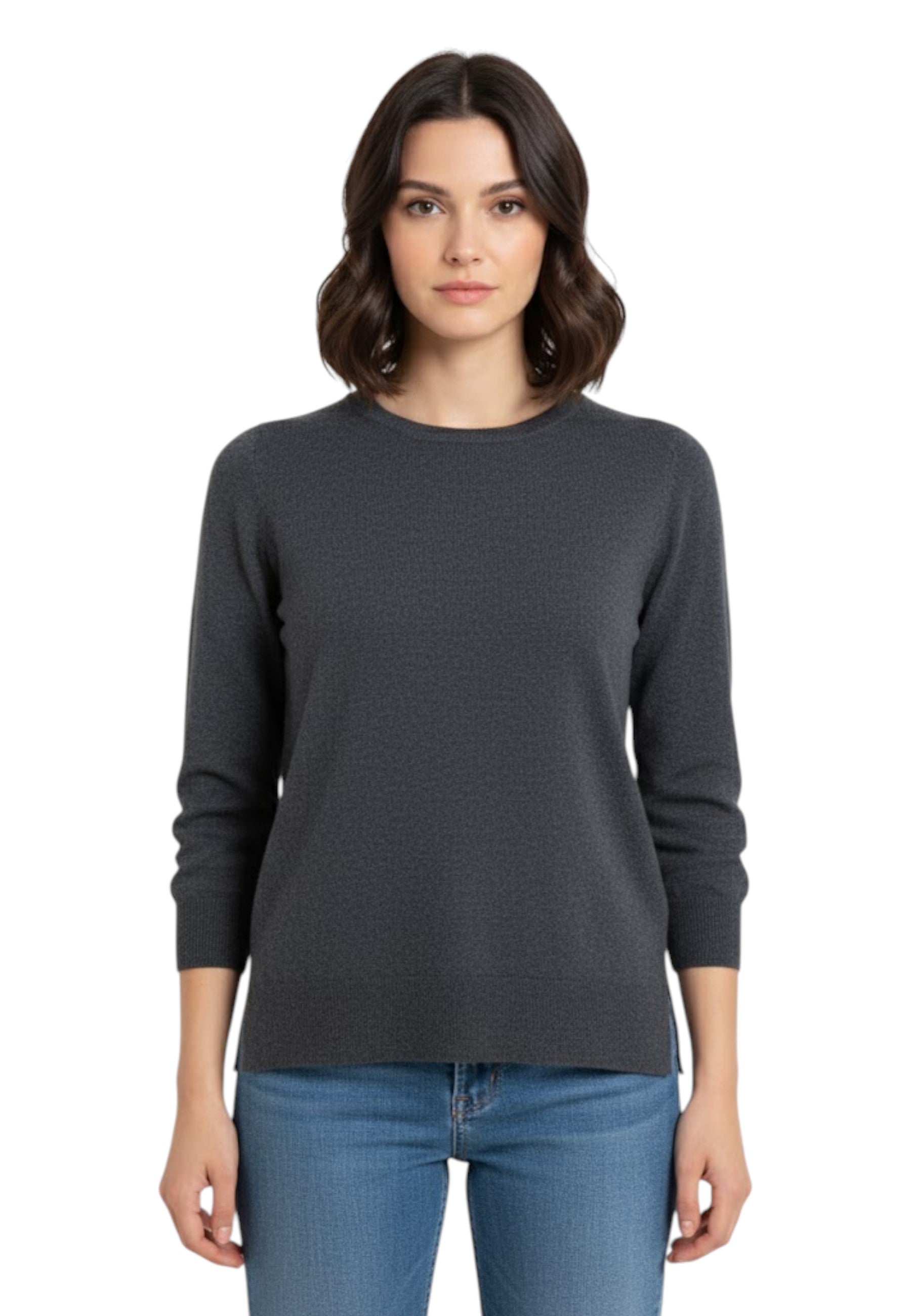 GIROCOLLO MANICA LUNGA Nero Kangra