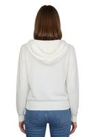 FELPE CON CAPPUCCIO Bianco Kangra