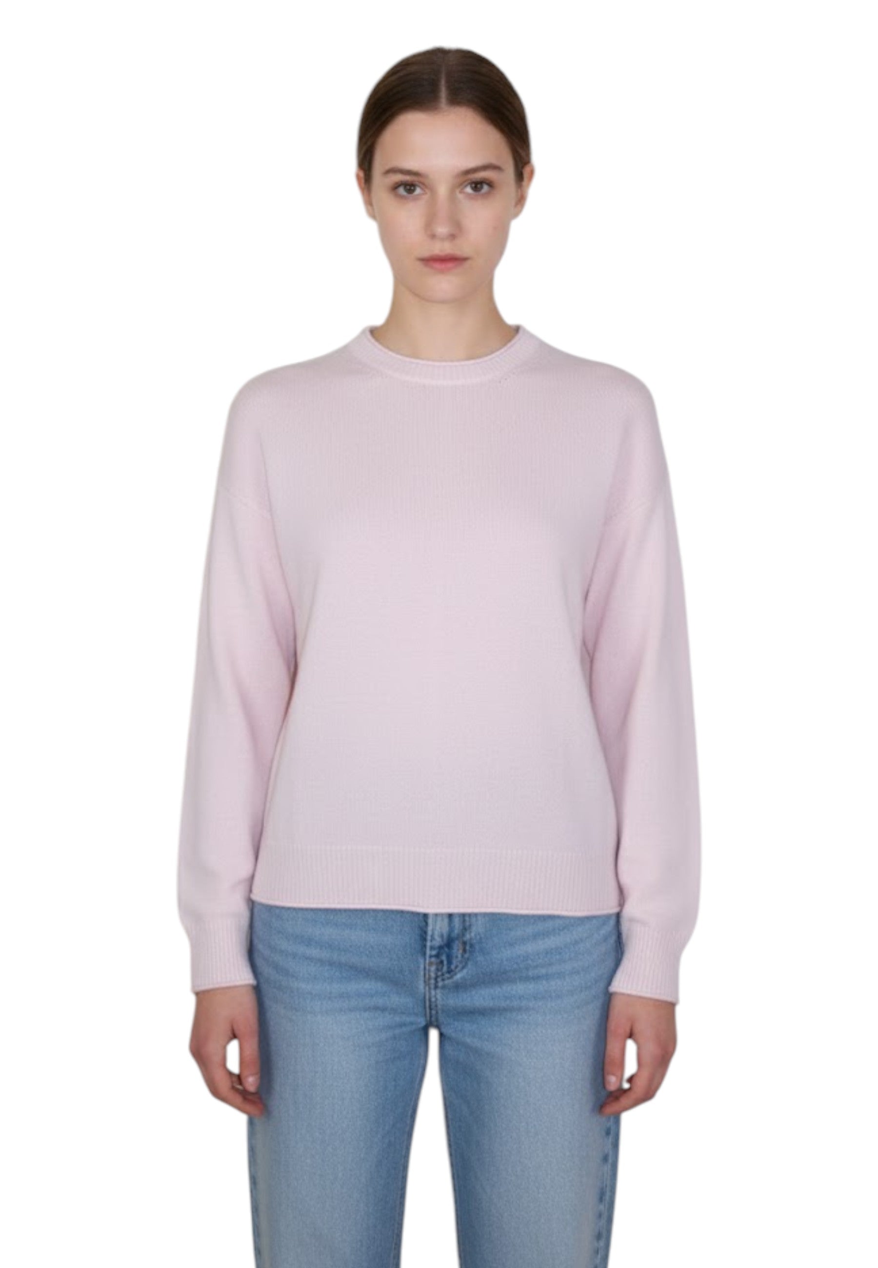 GIROCOLLO MANICA LUNGA Rosa Kangra