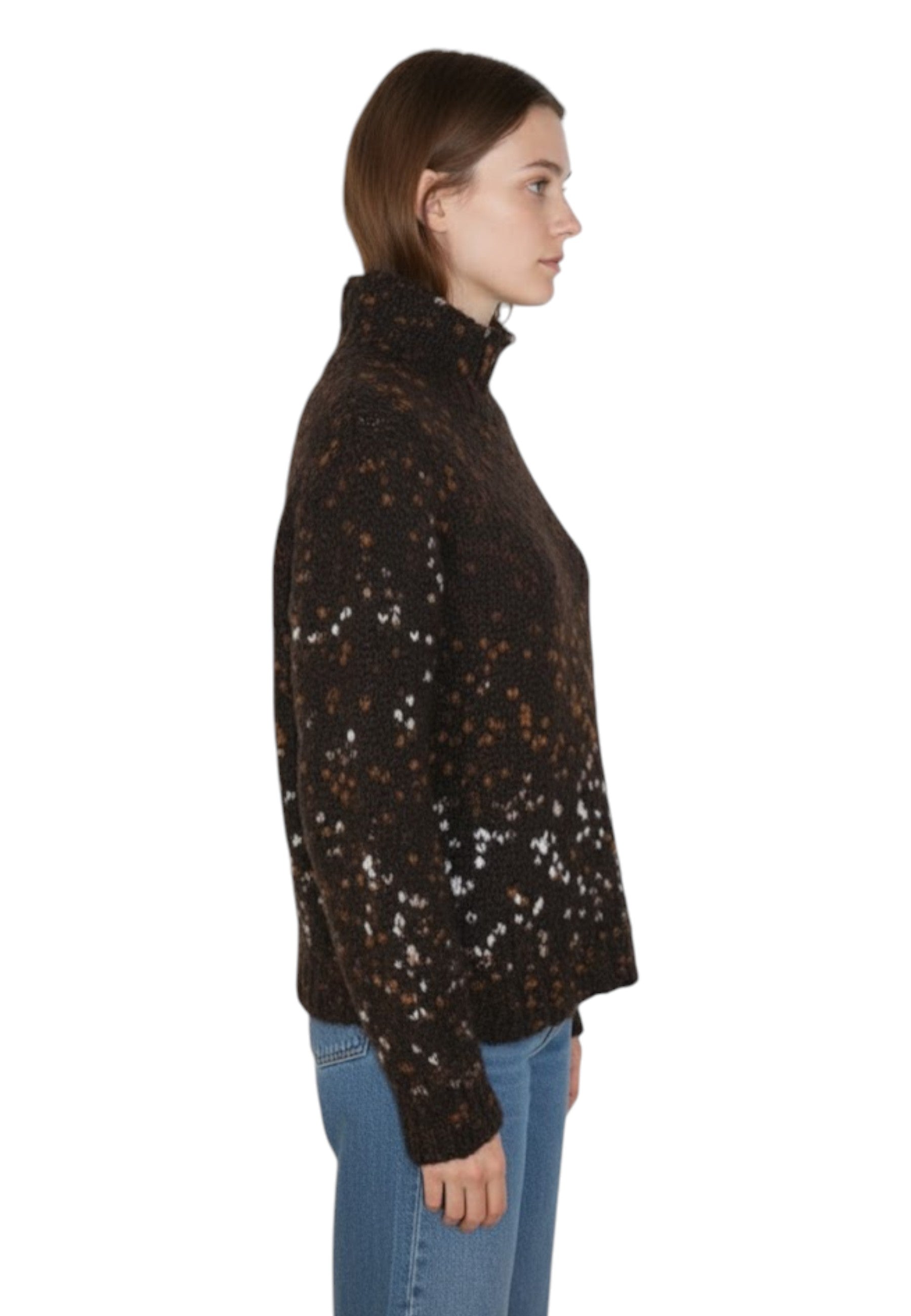 DOLCEVITA MANICA LUNGA Marrone Kangra