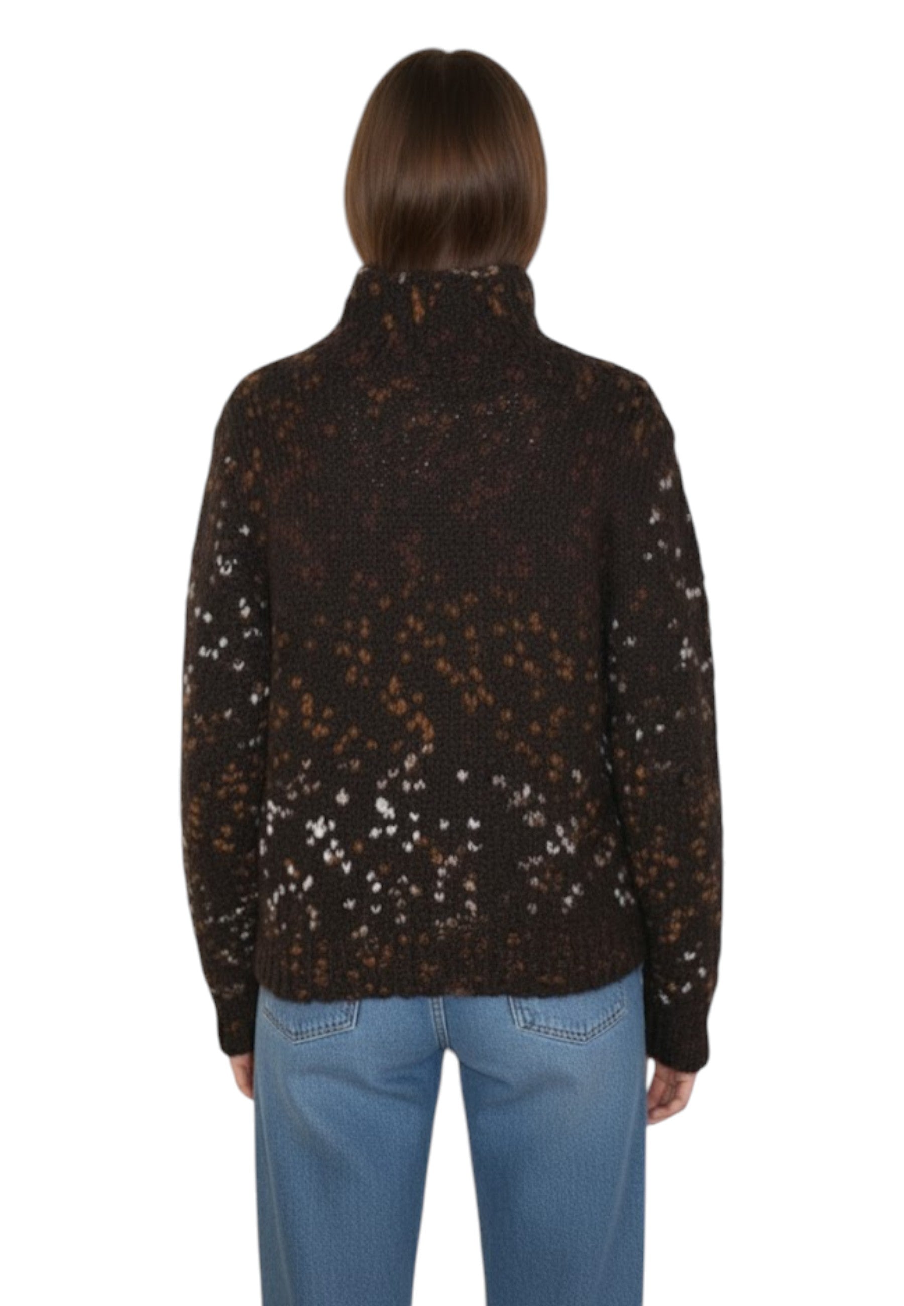 DOLCEVITA MANICA LUNGA Marrone Kangra