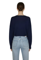 GIROCOLLO MANICA LUNGA Blu Kangra