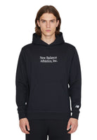 FELPE CON CAPPUCCIO Nero New Balance