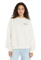 FELPA A GIROCOLLO Beige New Balance