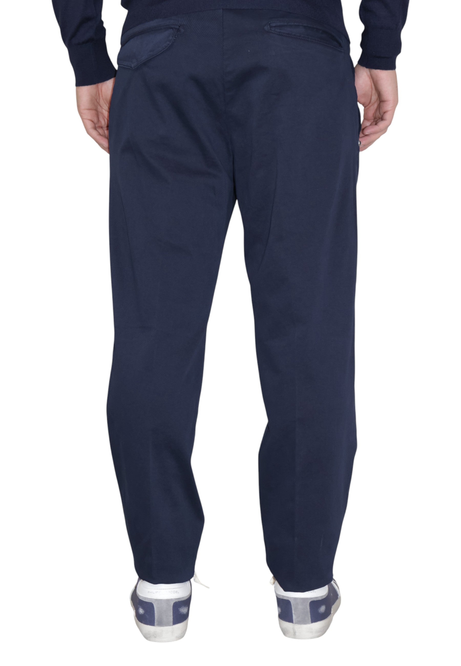 PANTALONI Blu White Sand