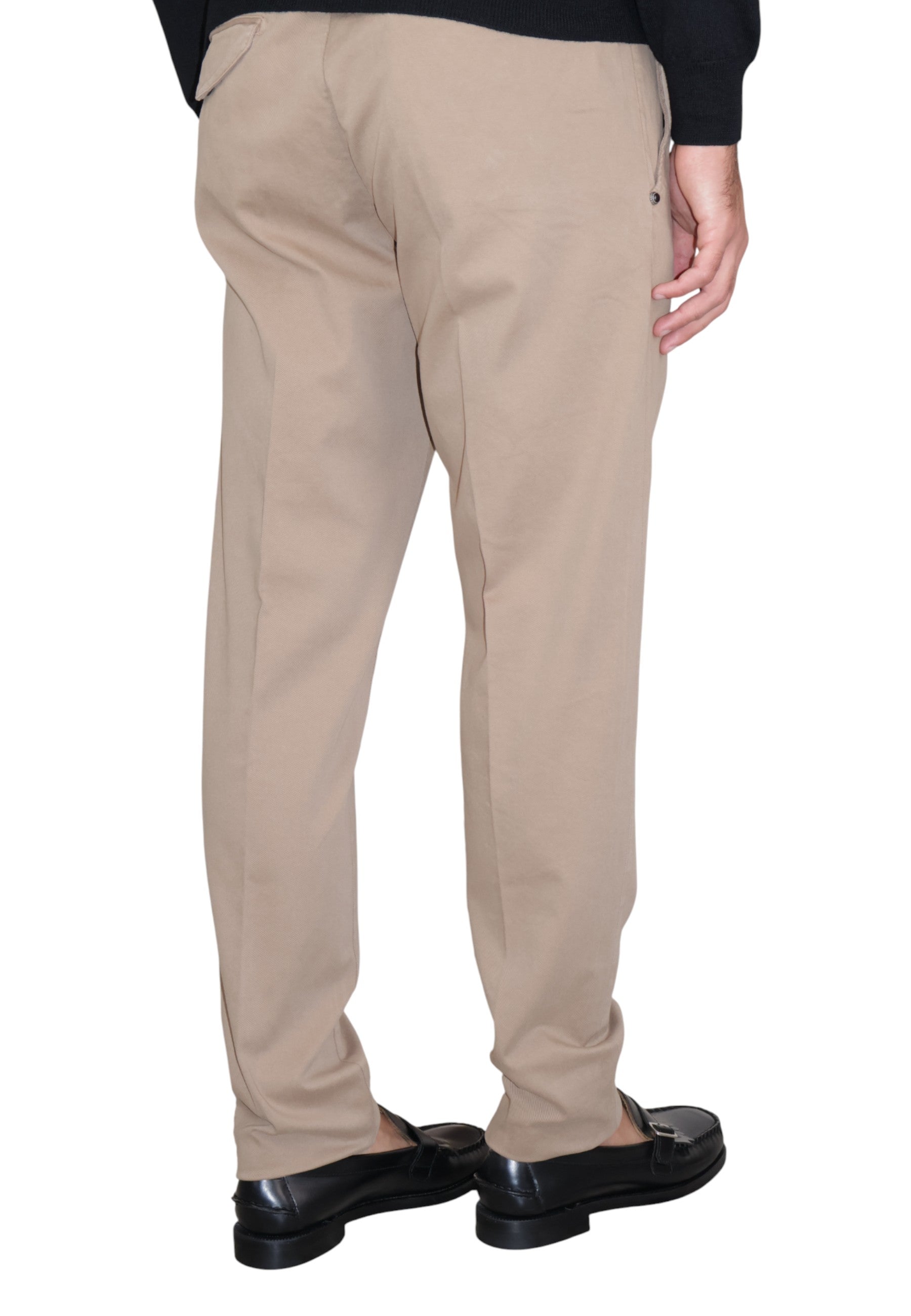 PANTALONI Beige White Sand