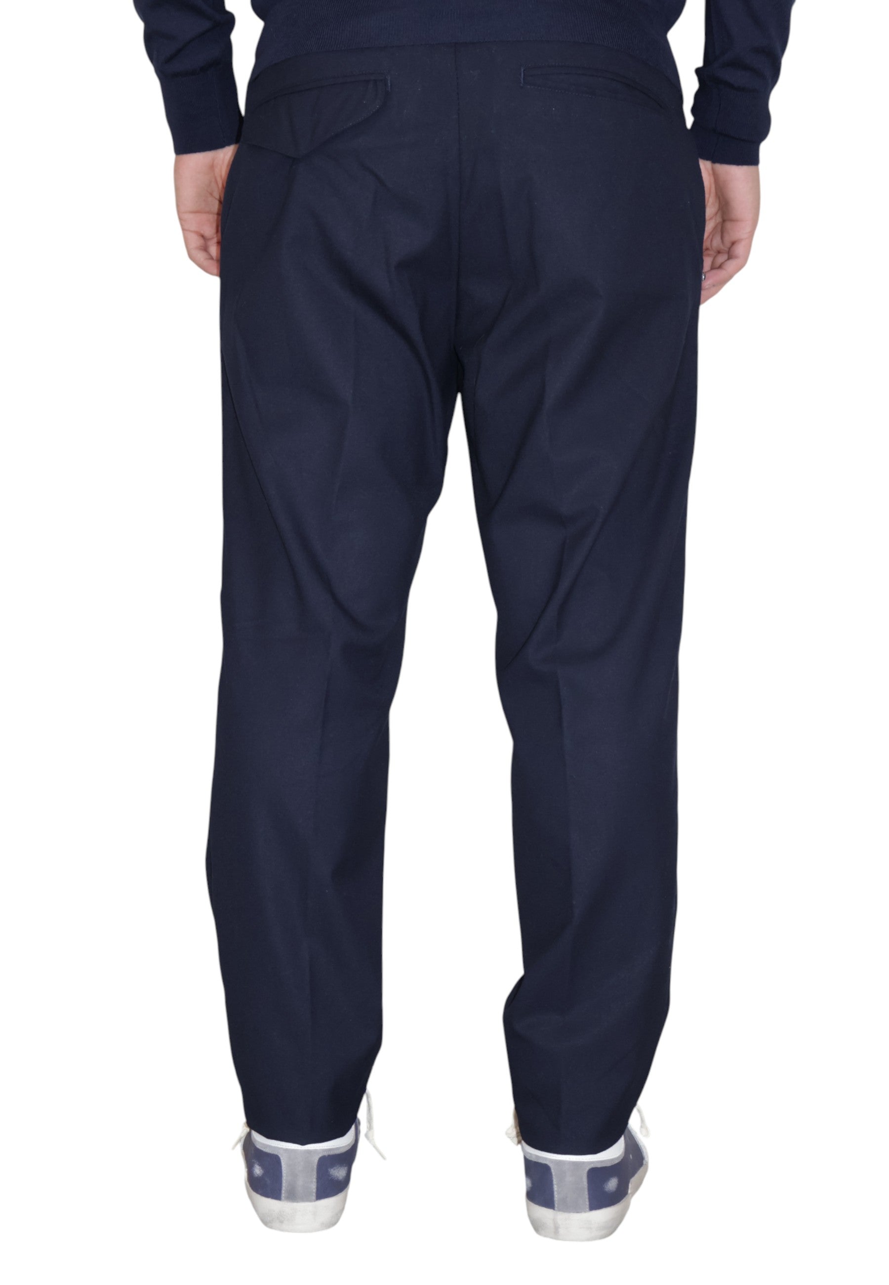 PANTALONI Blu White Sand