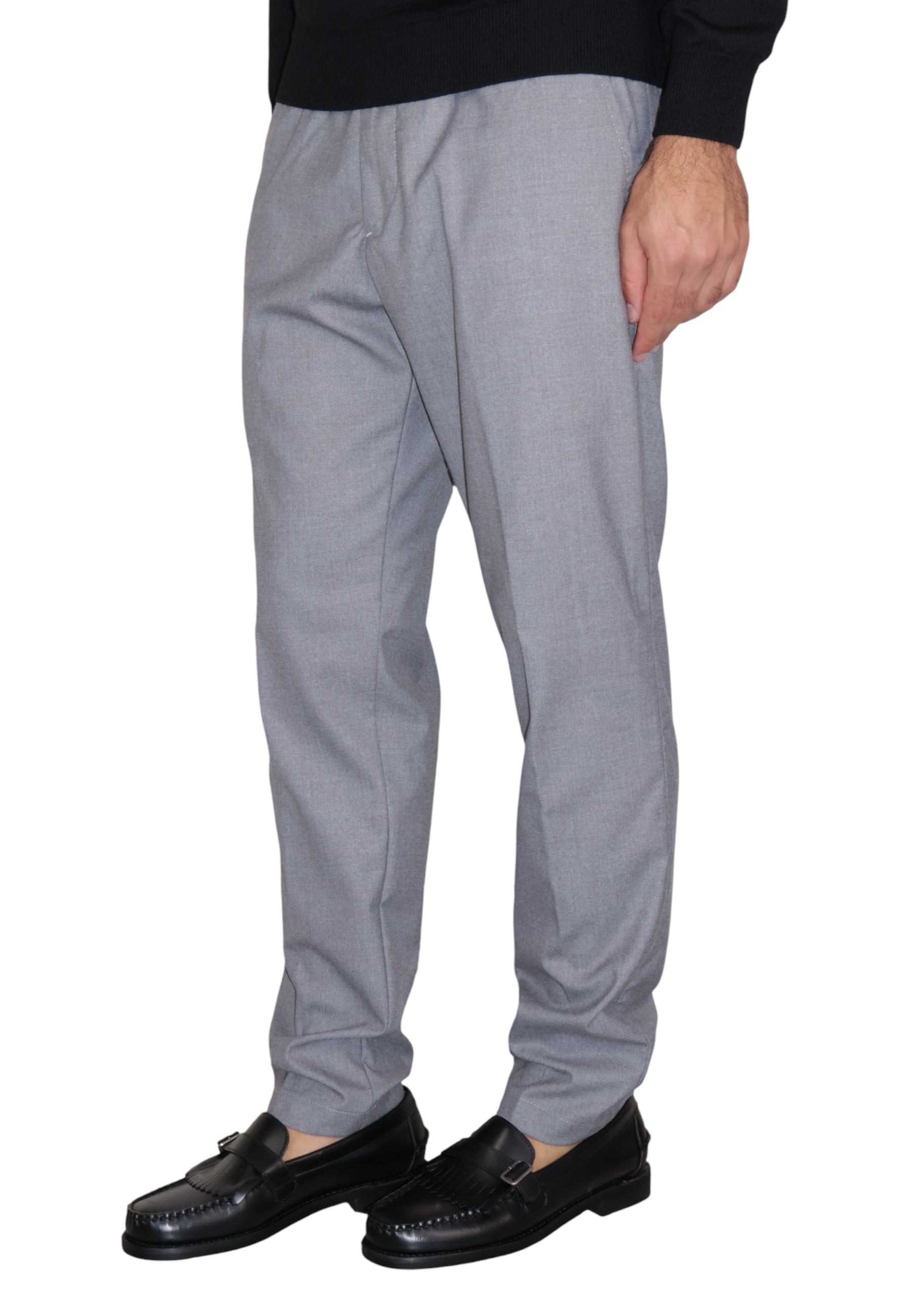 PANTALONI Grigio White Sand