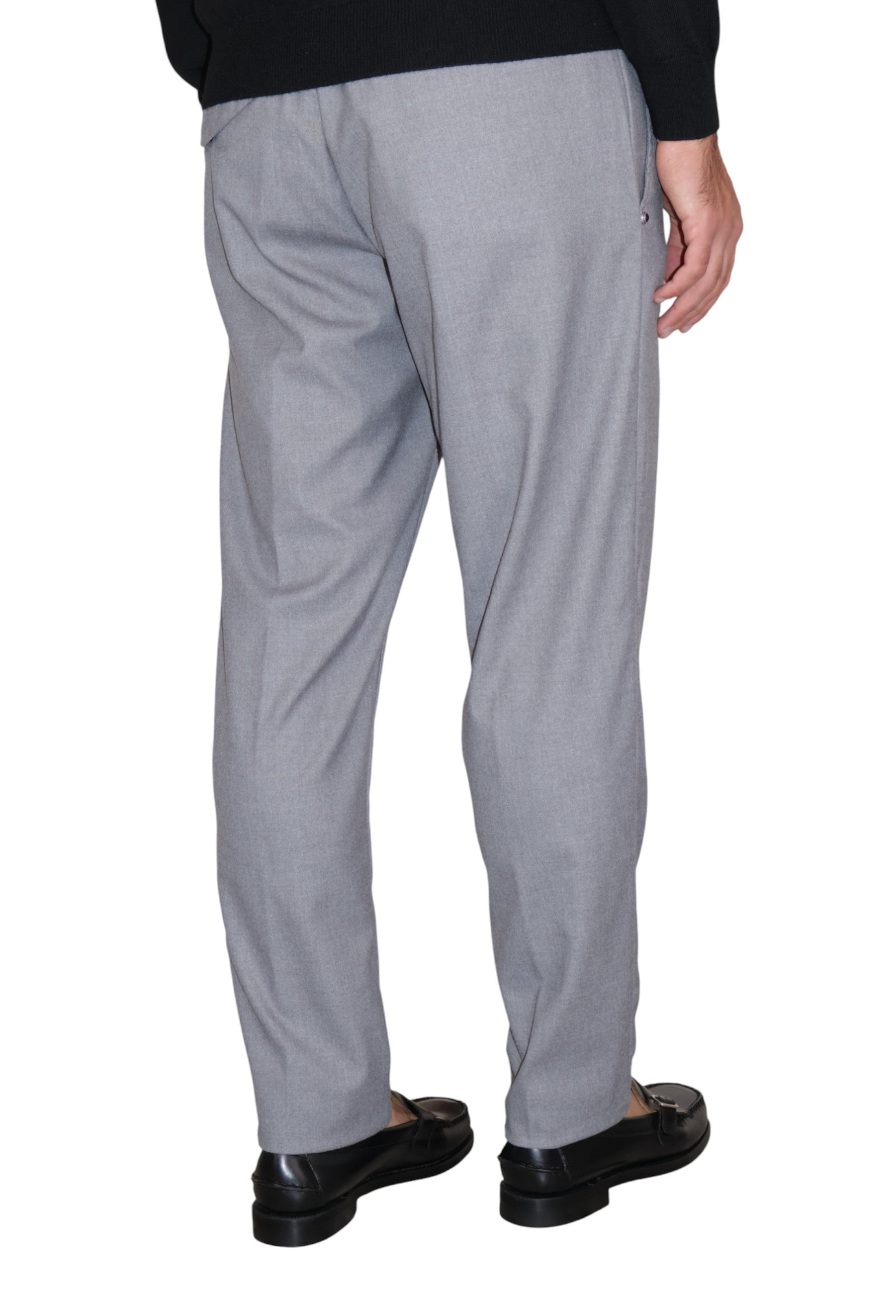 PANTALONI Grigio White Sand