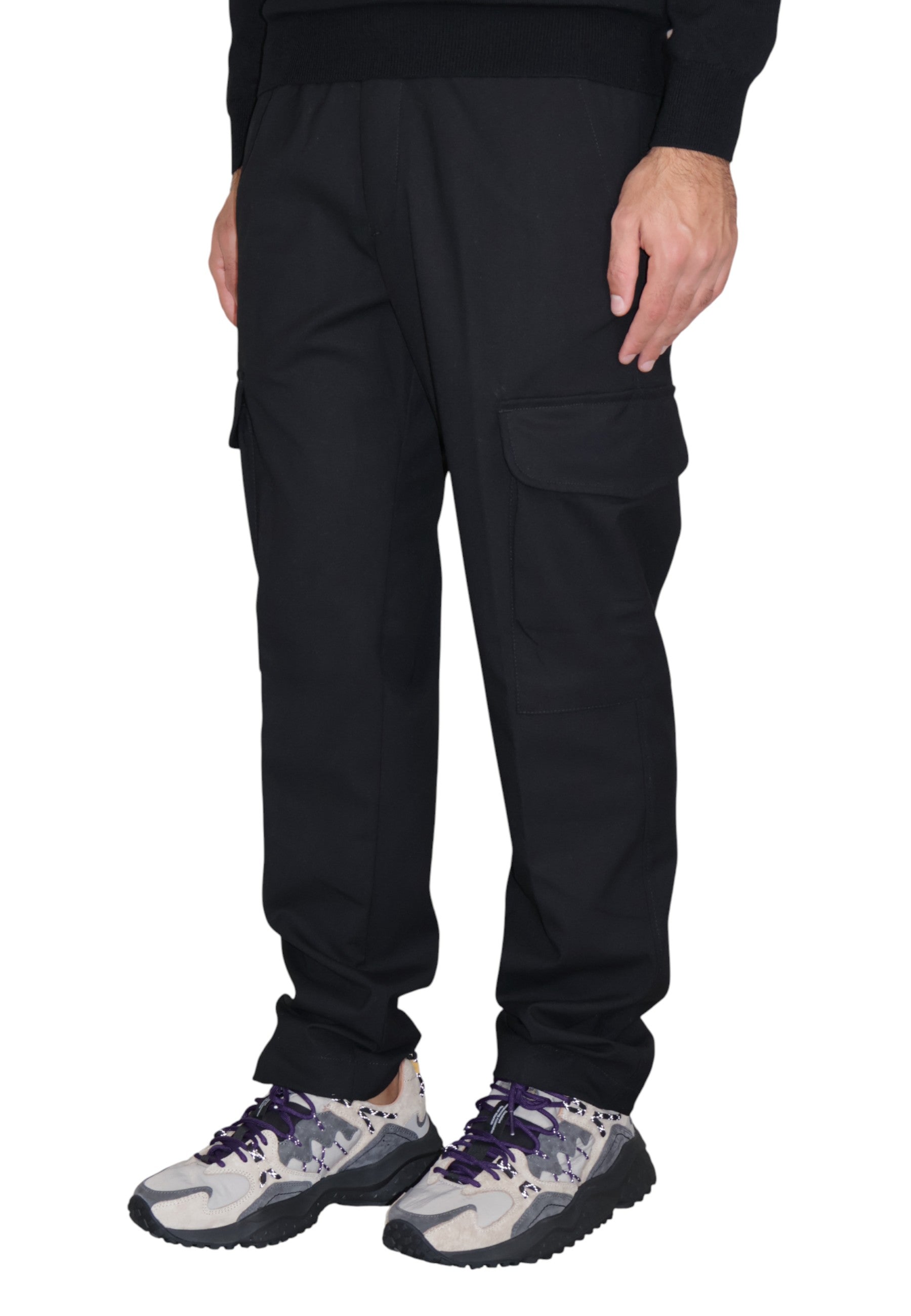 PANTALONI Nero White Sand