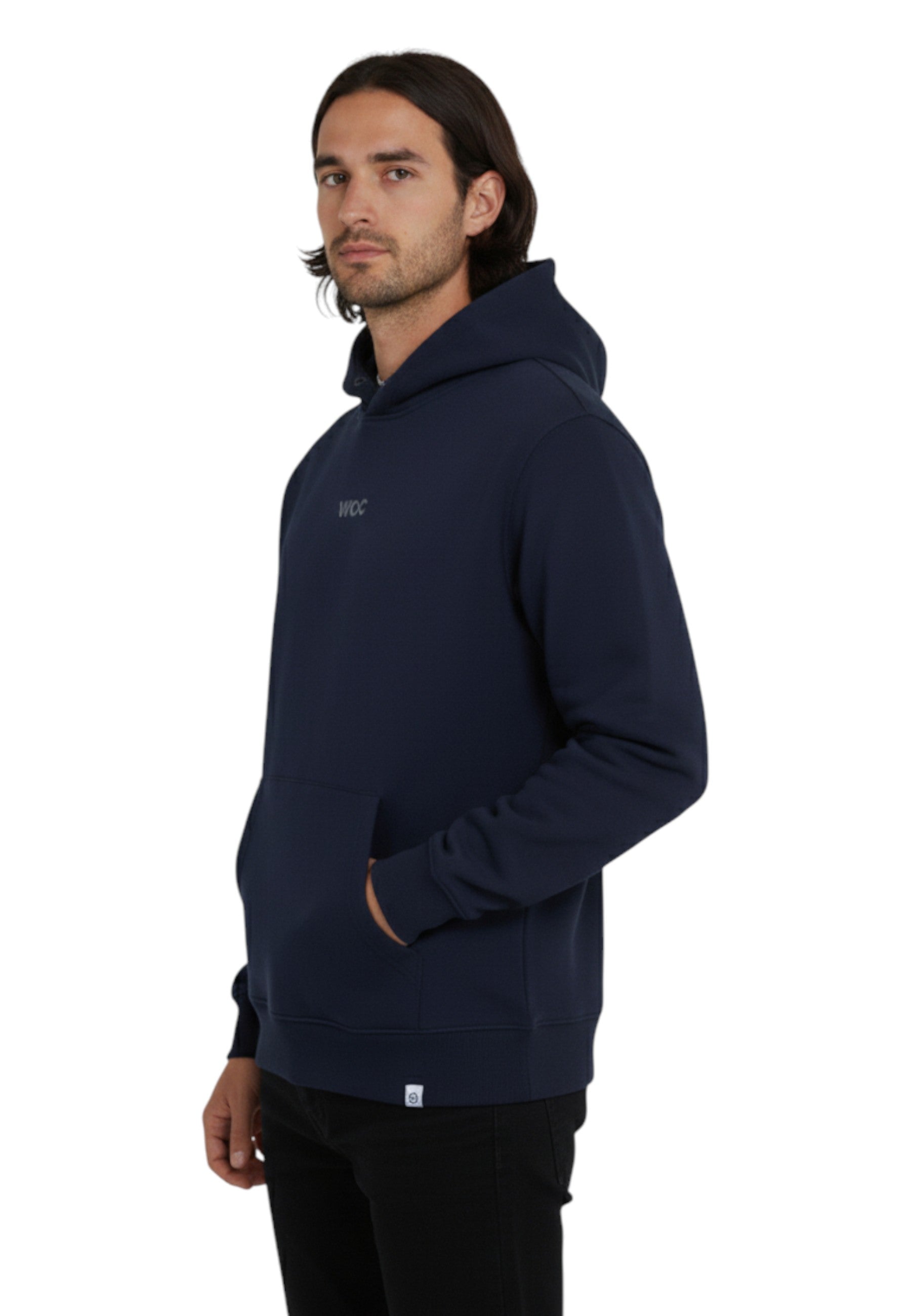 FELPE CON CAPPUCCIO Blu Woc