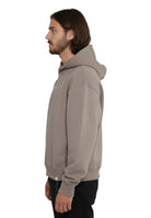 FELPE CON CAPPUCCIO Fango Woc