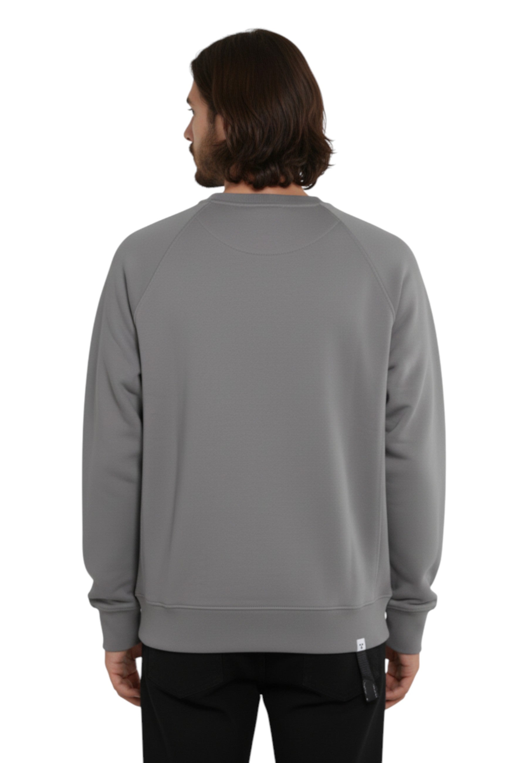 FELPA A GIROCOLLO Grigio Woc