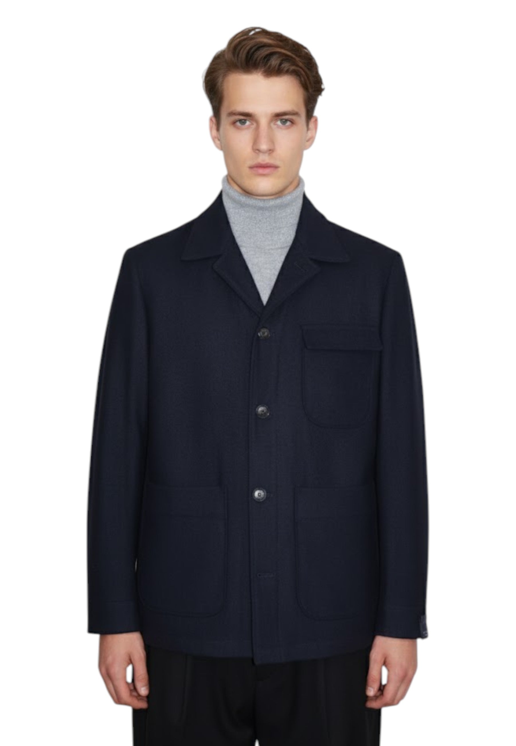 OVERSHIRT Blu Bollani Napoli