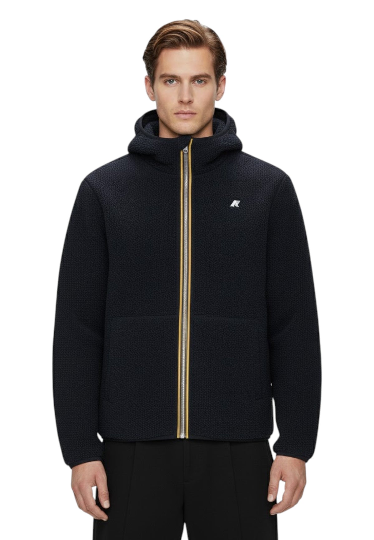 FELPE CON ZIP Blu K Way