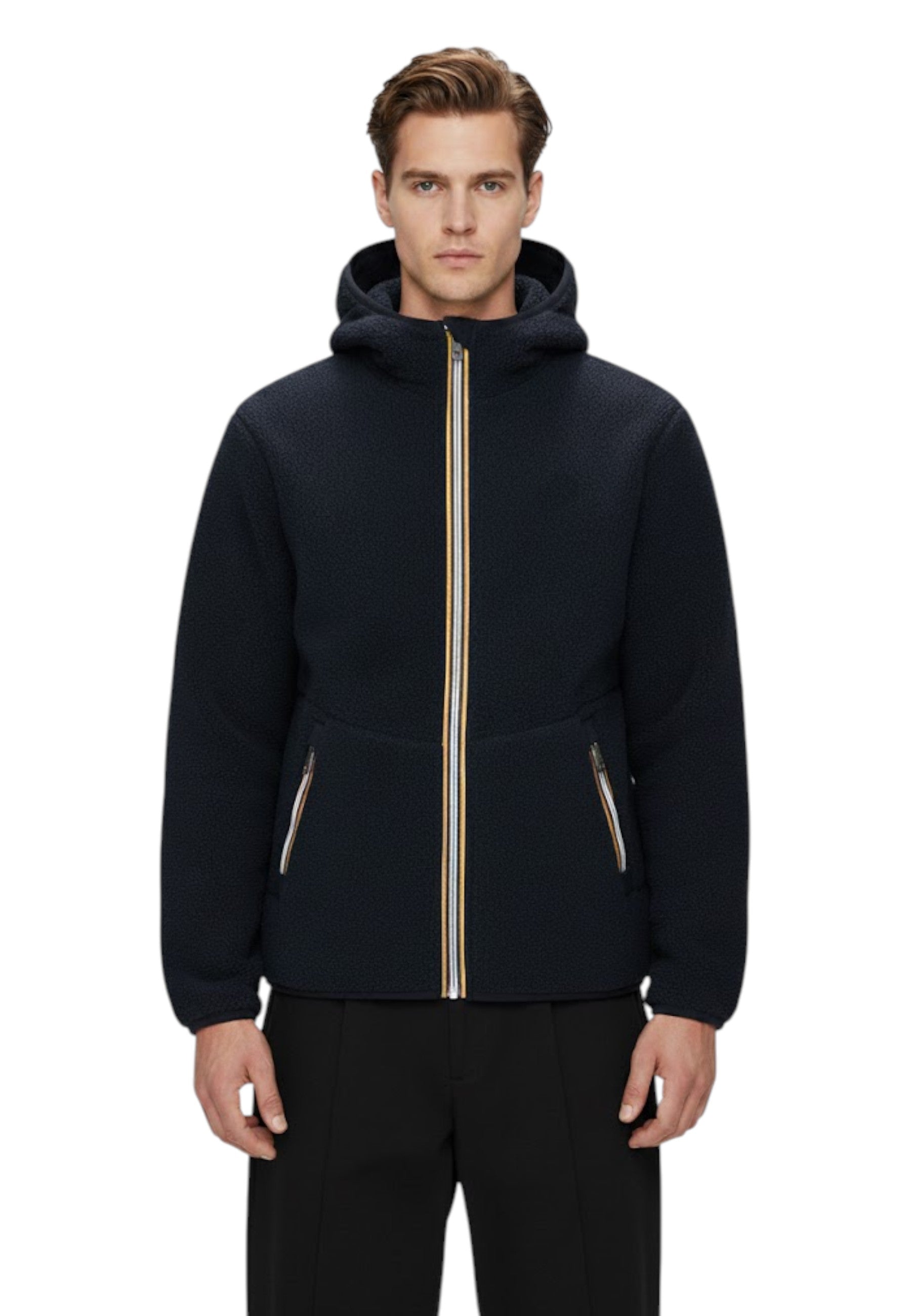 FELPE CON ZIP Blu K Way