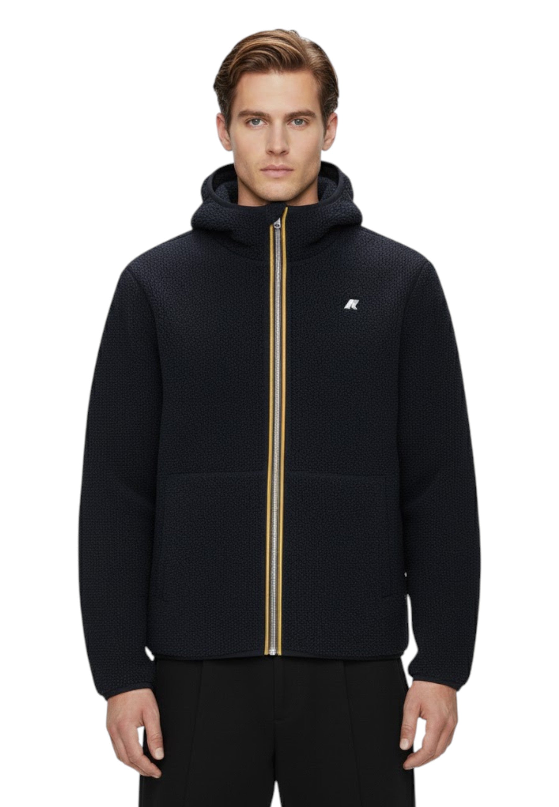 FELPE CON ZIP Blu K Way