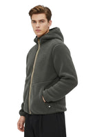 FELPE CON ZIP Verde K Way