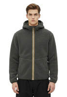 FELPE CON ZIP Verde K Way