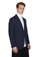 BLAZER MONOPETTO Blu Bottega Marchigiana 