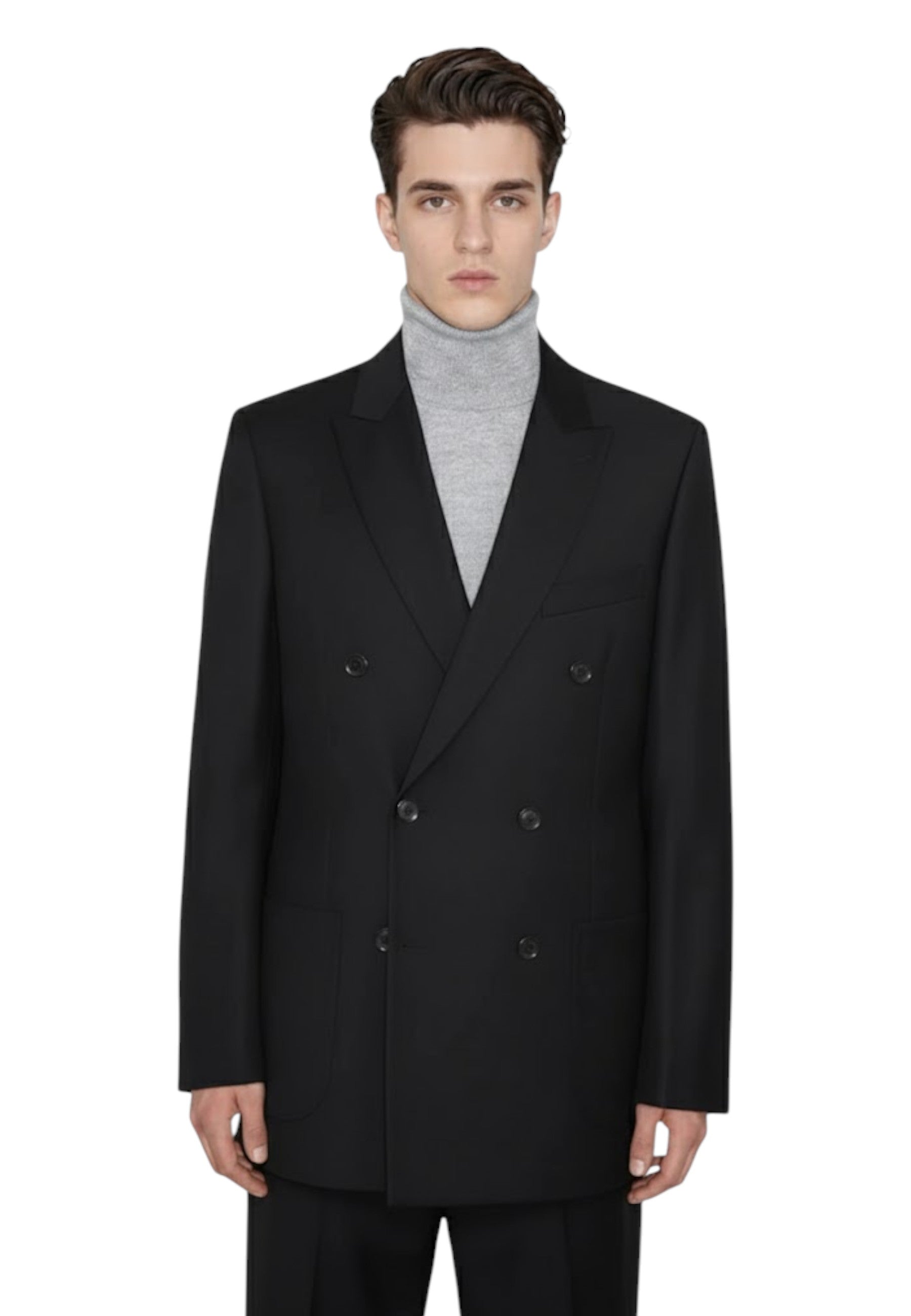 BLAZER DOPPIOPETTO Nero Bottega Marchigiana 