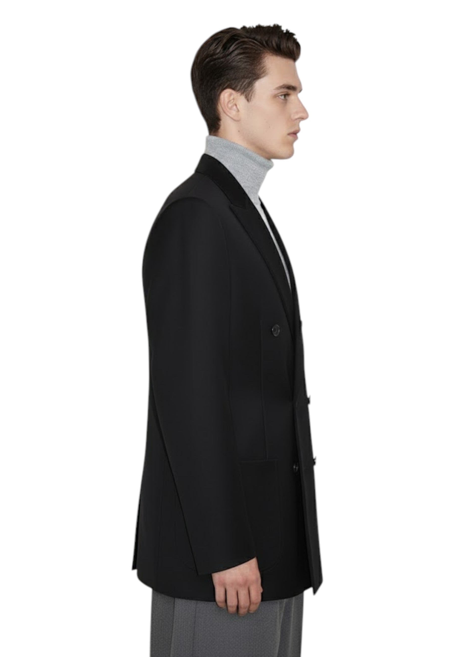 BLAZER DOPPIOPETTO Nero Bottega Marchigiana 