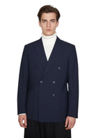 BLAZER DOPPIOPETTO Blu Bottega Marchigiana 