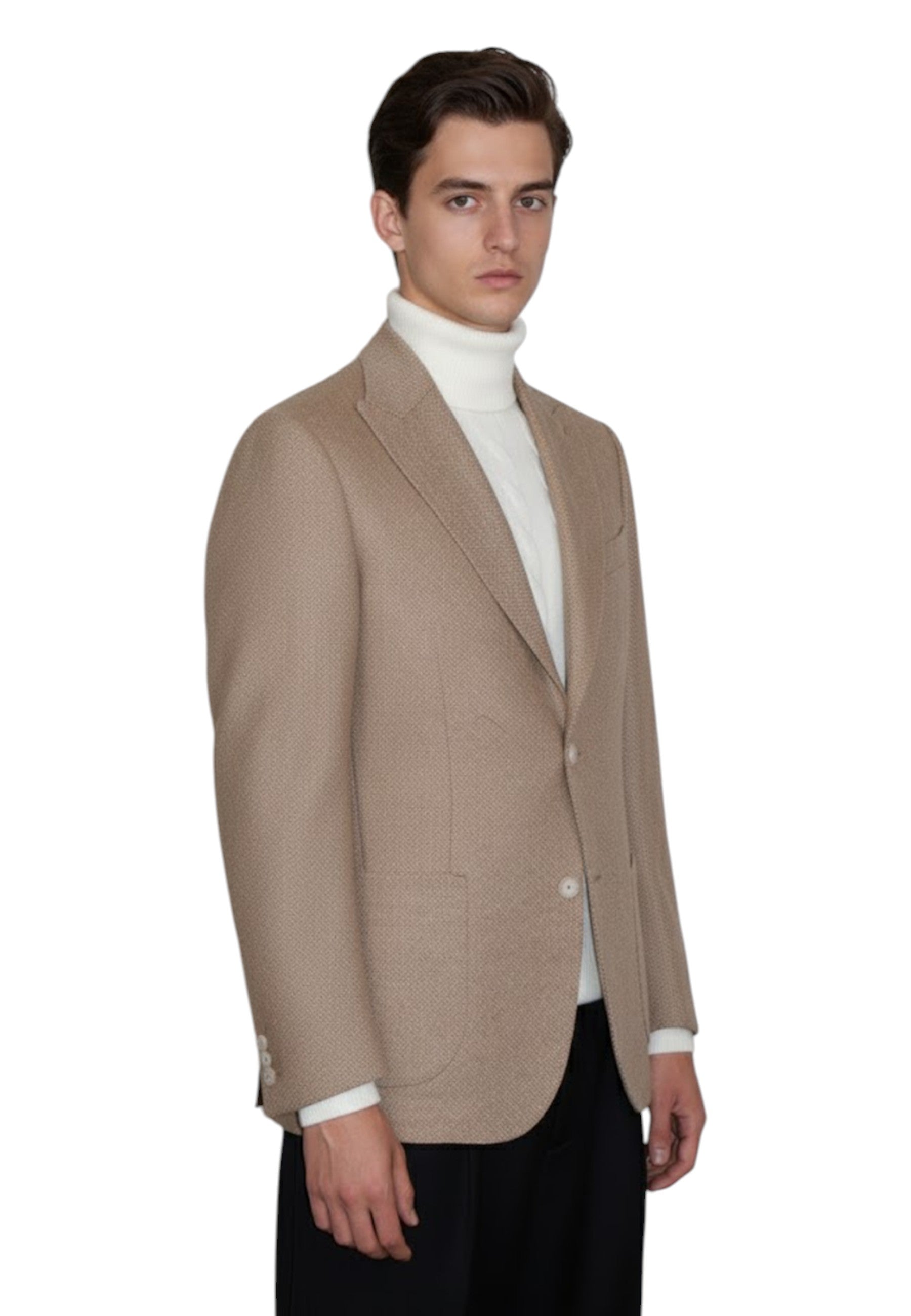 BLAZER MONOPETTO Beige Bottega Marchigiana 