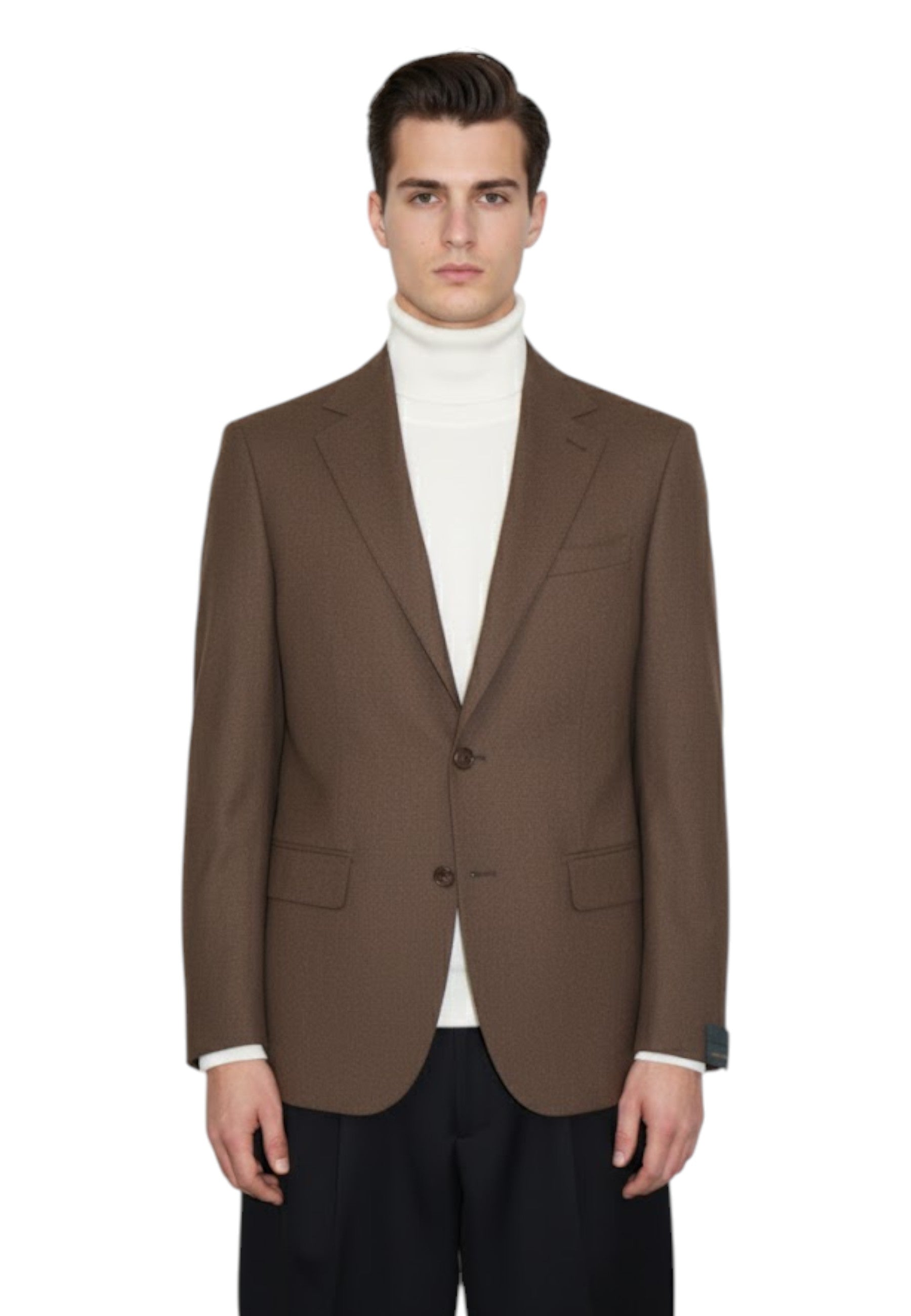 BLAZER MONOPETTO Marrone Bottega Marchigiana 