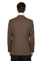 BLAZER MONOPETTO Marrone Bottega Marchigiana 