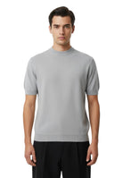 GIROCOLLO MANICA CORTA Grigio Daniele Fiesoli