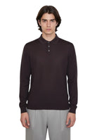 POLO MANICA LUNGA Marrone Daniele Fiesoli