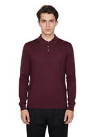 POLO MANICA LUNGA Rosso Daniele Fiesoli