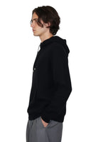 MAGLIE CON CAPPUCCIO Nero Daniele Fiesoli