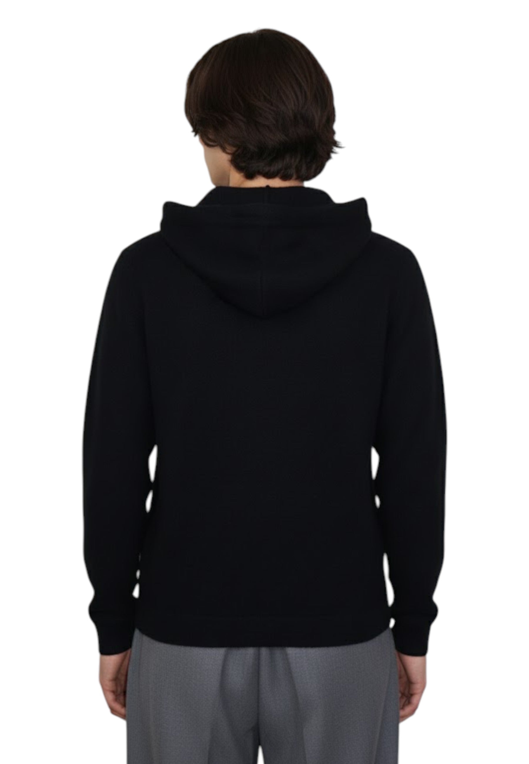 MAGLIE CON CAPPUCCIO Nero Daniele Fiesoli