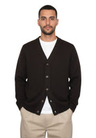 CARDIGAN Marrone Daniele Fiesoli