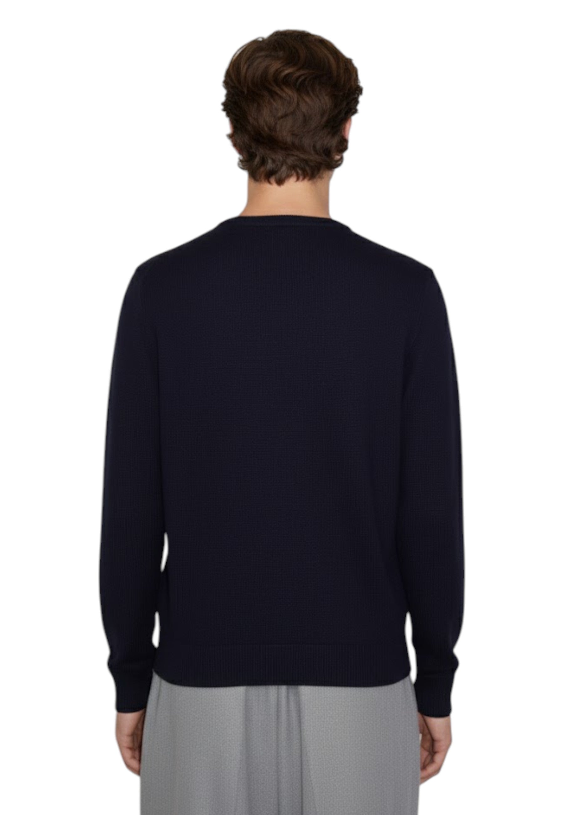 GIROCOLLO MANICA LUNGA Blu Daniele Fiesoli