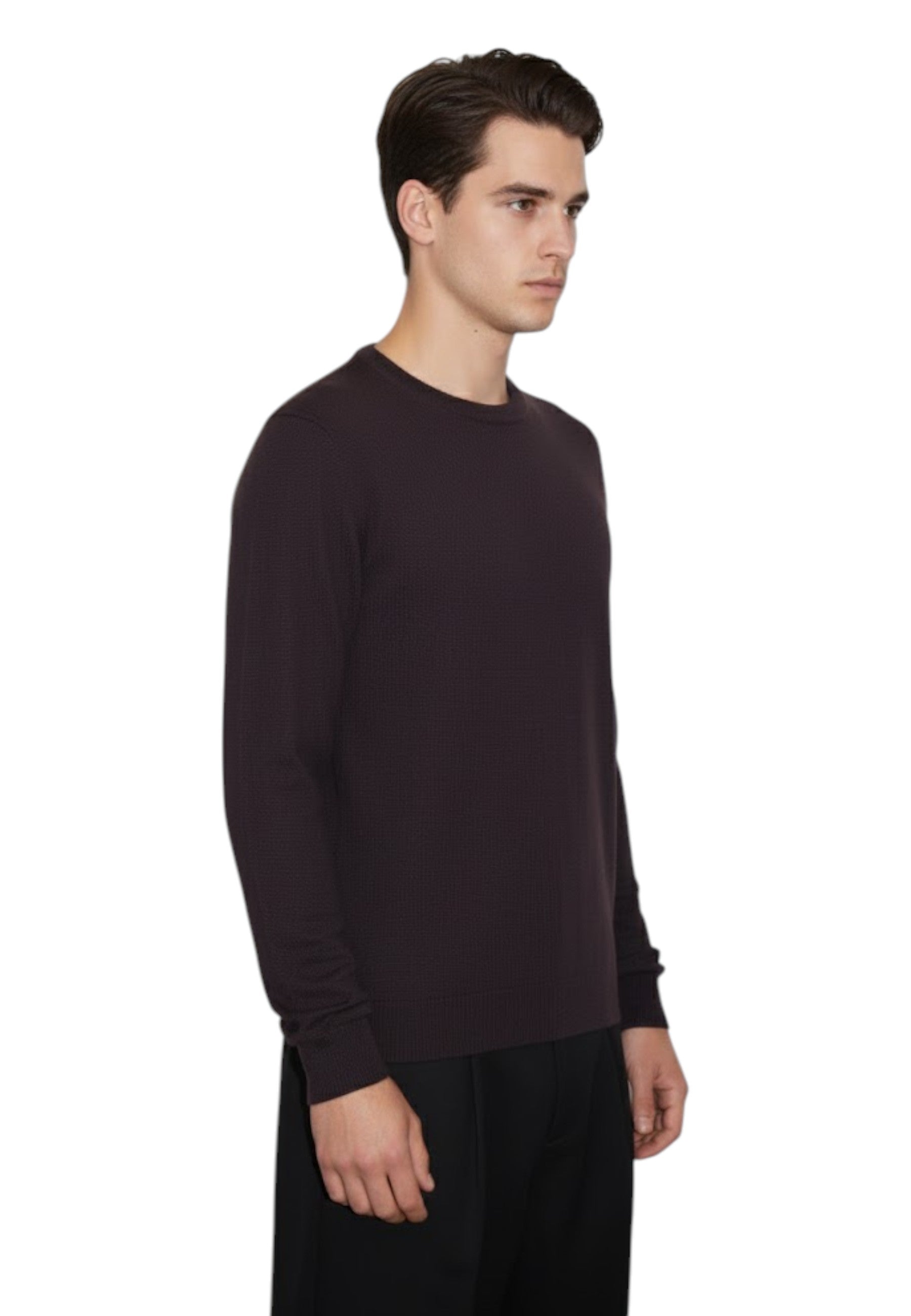 GIROCOLLO MANICA LUNGA Marrone Daniele Fiesoli