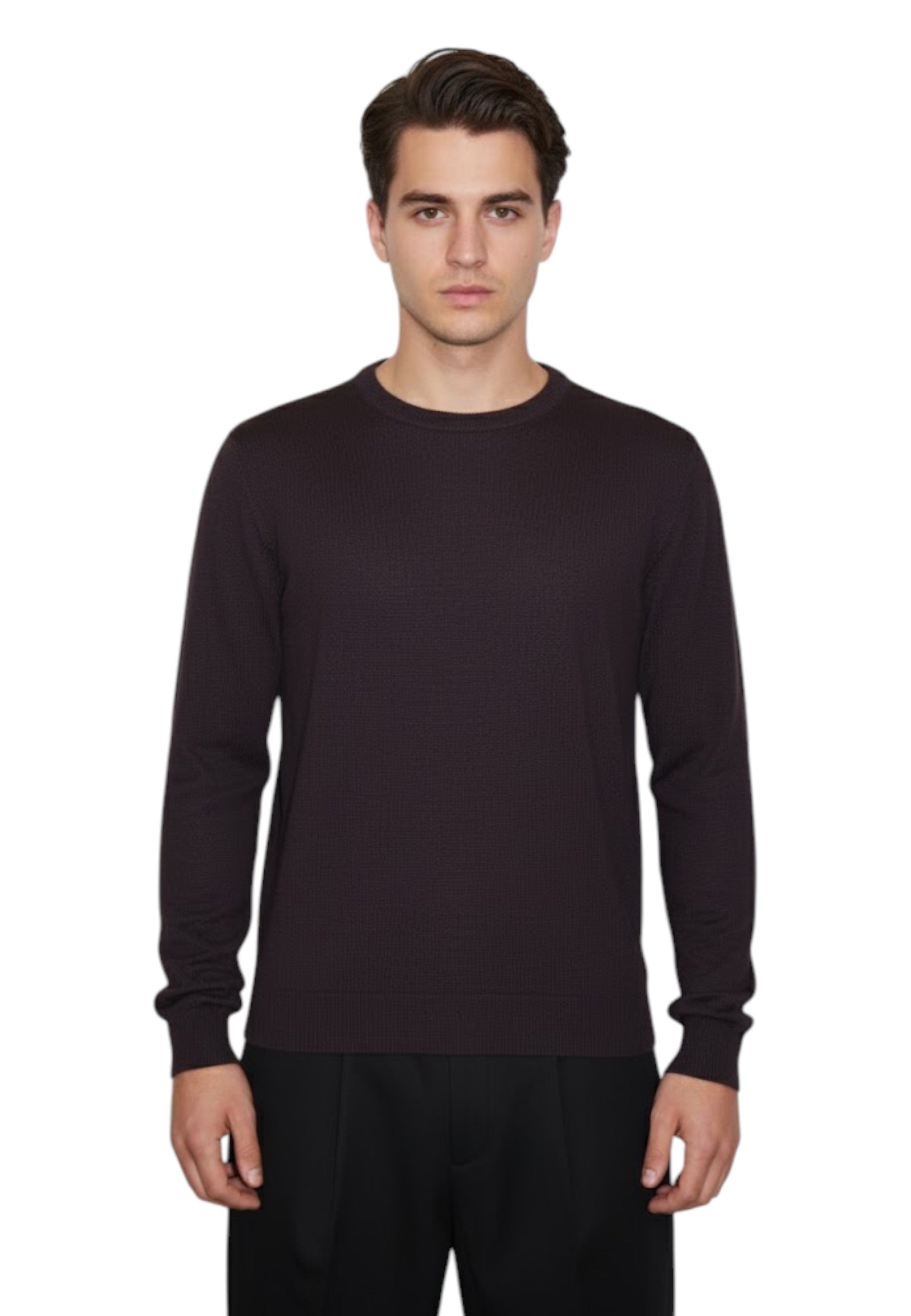 GIROCOLLO MANICA LUNGA Marrone Daniele Fiesoli