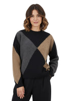 GIROCOLLO MANICA LUNGA Nero Barbour