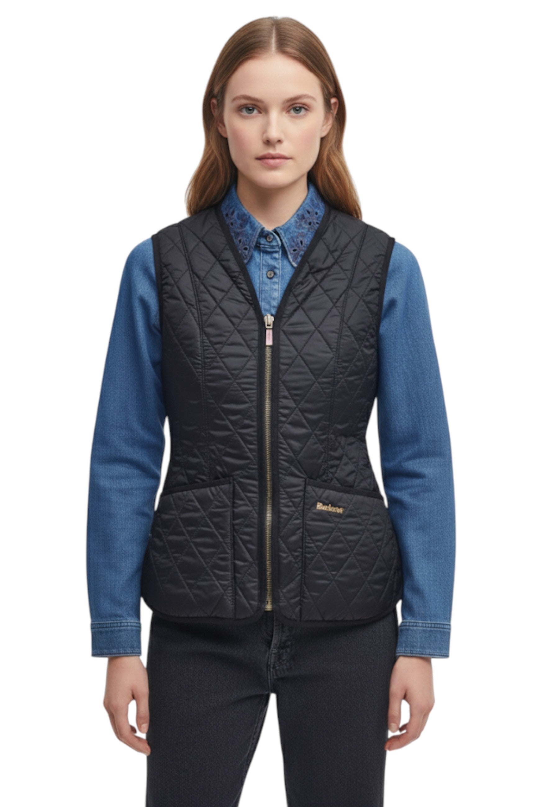 GILET Nero Barbour