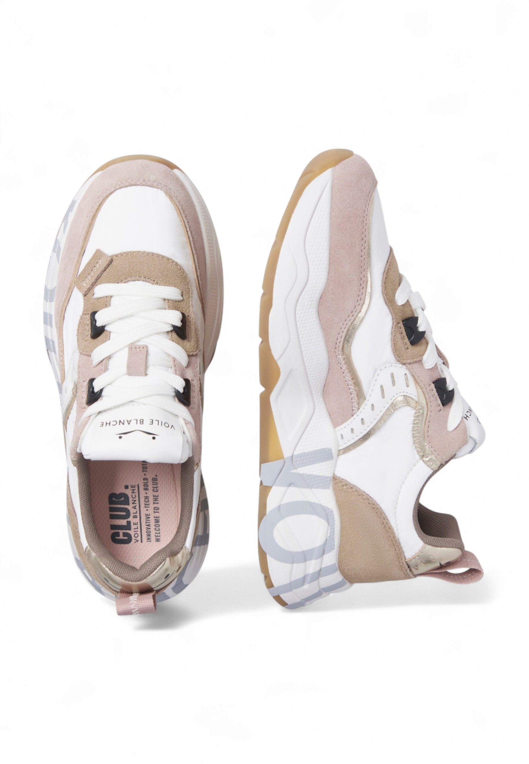 SNEAKERS Bianco Voile Blanche