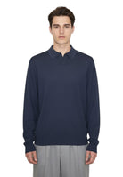 POLO MANICA LUNGA Blu People Of Shibuya