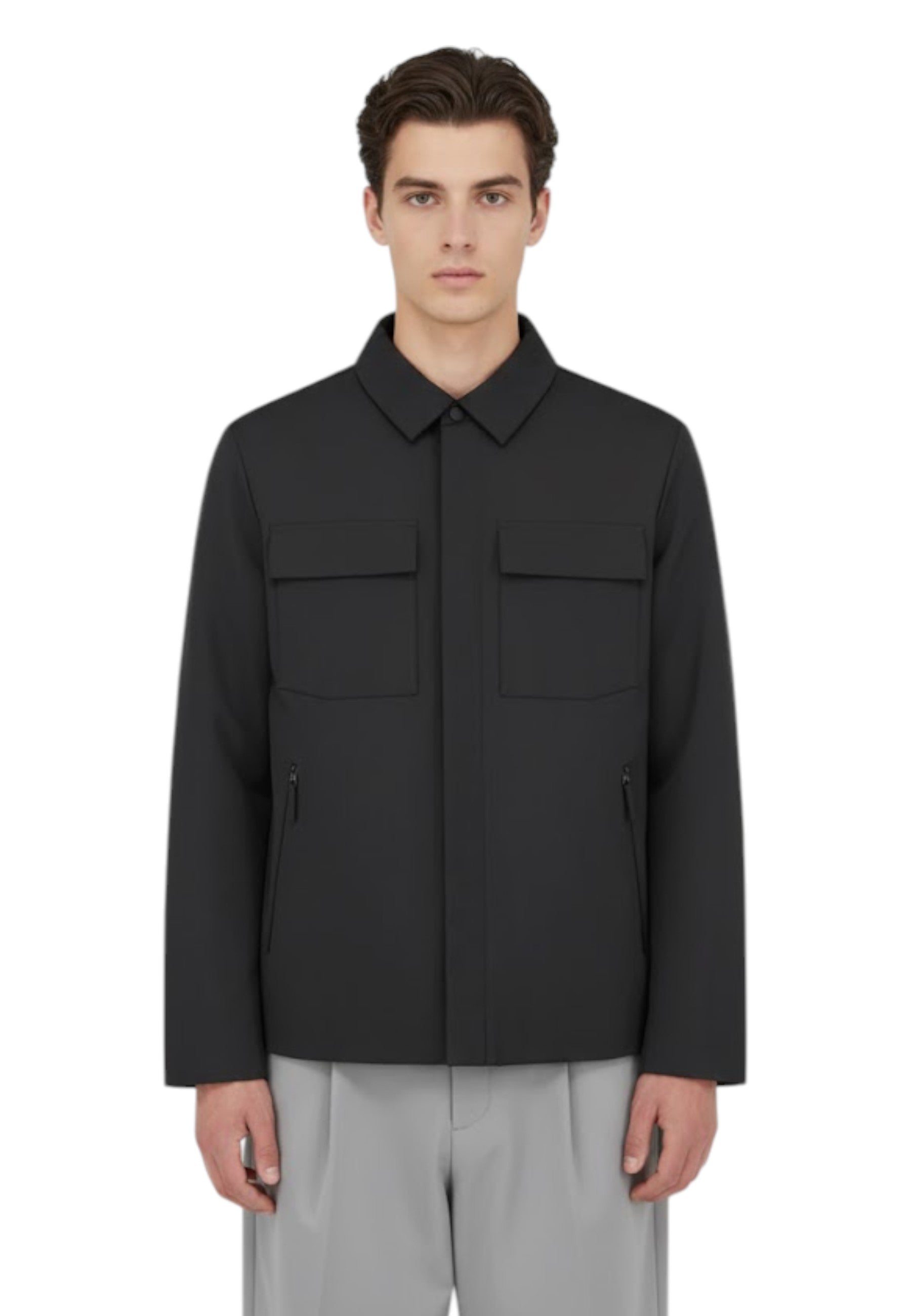 OVERSHIRT Nero People Of Shibuya