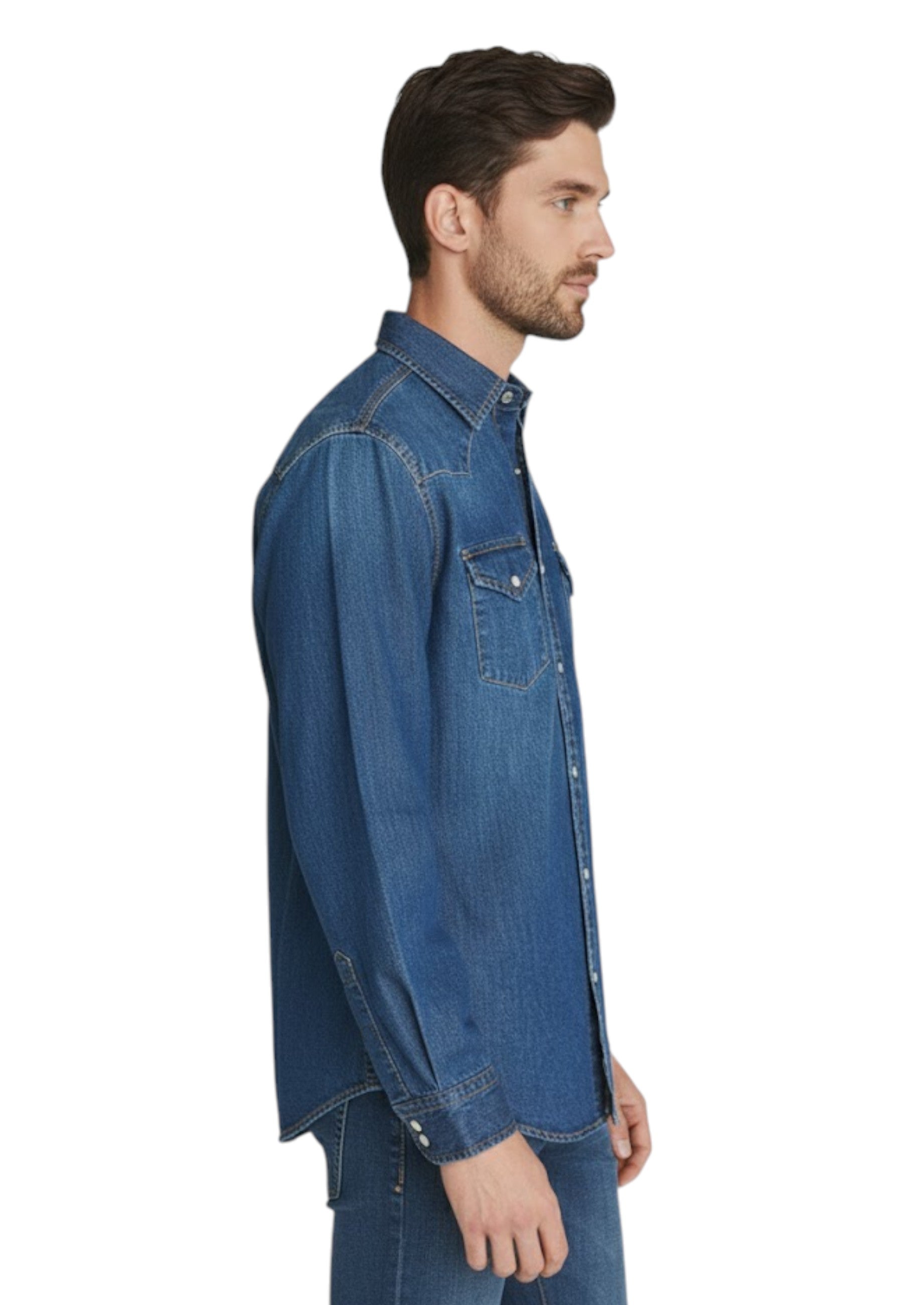 CAMICIE MANICA LUNGA Blu Roy Roger's